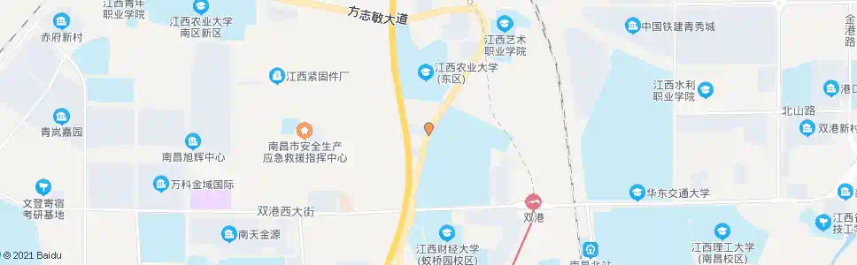 南昌财大西门口_公交站地图_南昌公交_妙搜公交查询2025