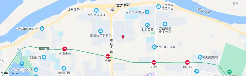 南昌火炬六路_公交站地图_南昌公交_妙搜公交查询2025