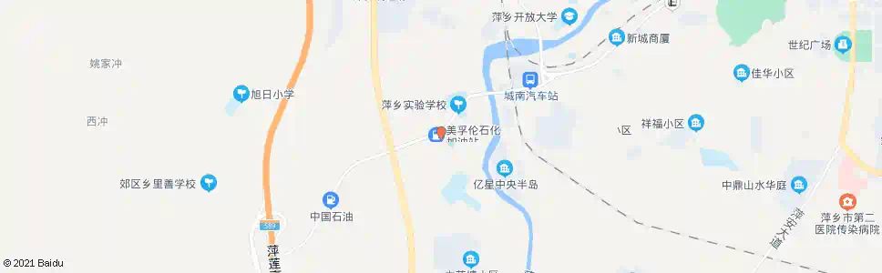 萍乡技校_公交站地图_萍乡公交_妙搜公交查询2025