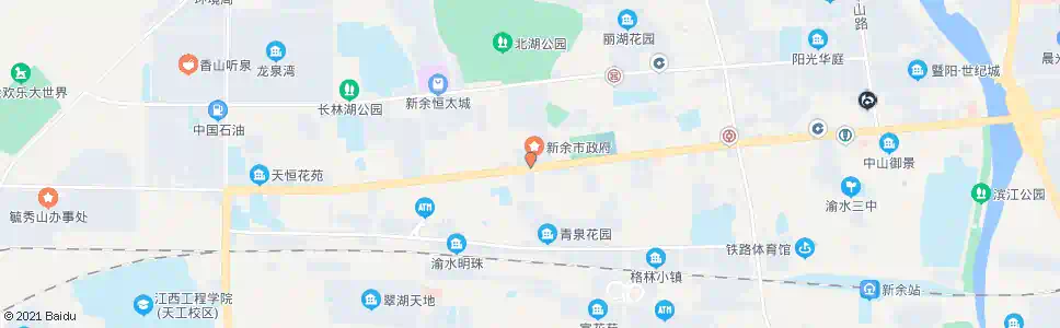 新余江厦医院_公交站地图_新余公交_妙搜公交查询2025