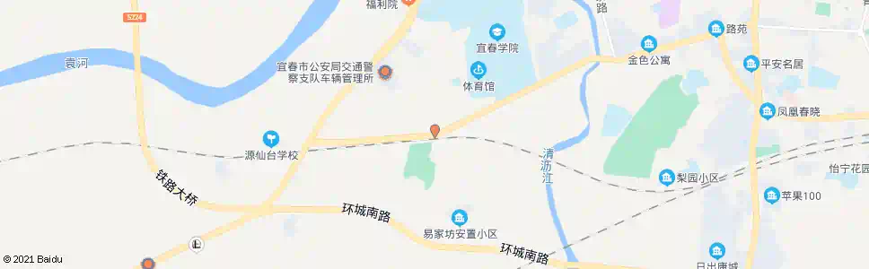 宜春铁路道口_公交站地图_宜春公交_妙搜公交查询2025