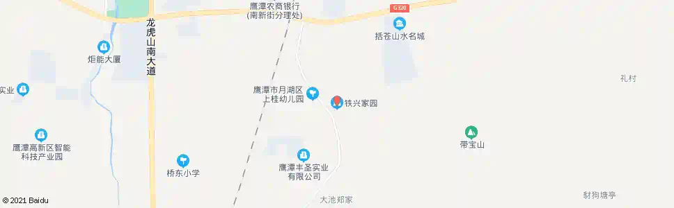 鹰潭铁兴家园_公交站地图_鹰潭公交_妙搜公交查询2025