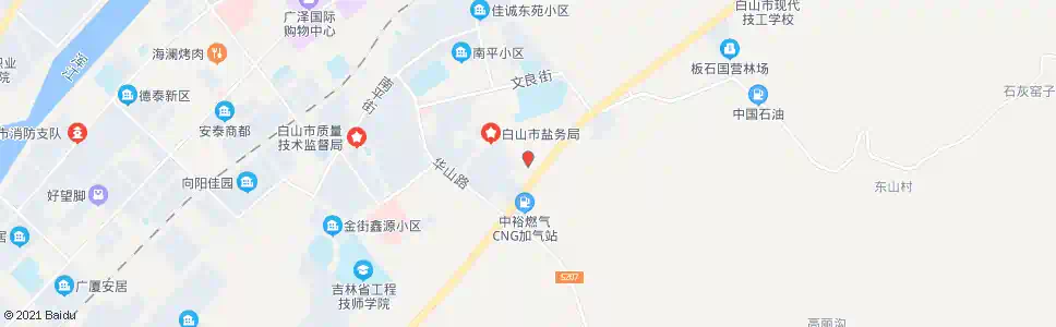 白山天富公司_公交站地图_白山公交_妙搜公交查询2025