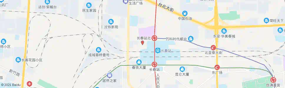长春凯旋路_公交站地图_长春公交_妙搜公交查询2025