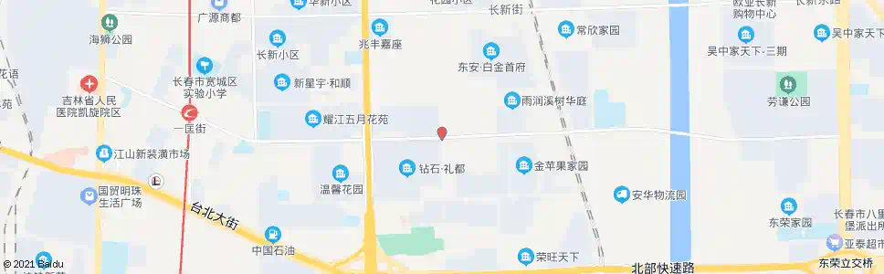 长春一匡街(中岳花园)_公交站地图_长春公交_妙搜公交查询2025