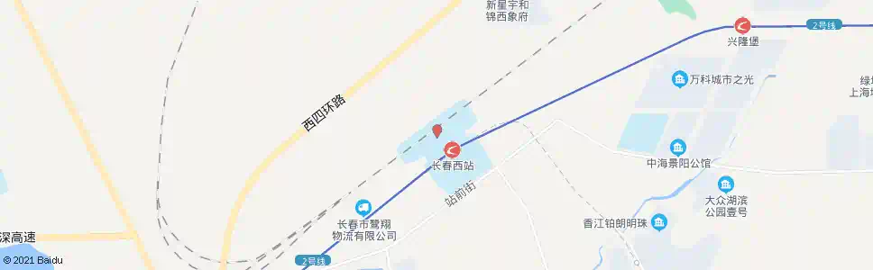 长春东环城路西_公交站地图_长春公交_妙搜公交查询2025