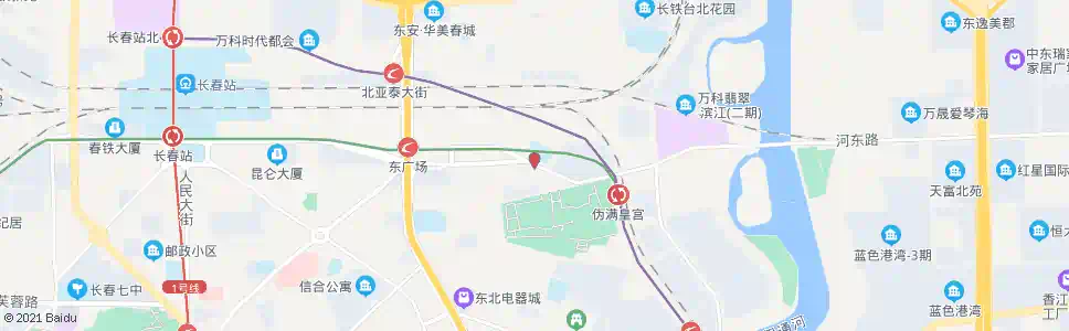 长春市七十中学_公交站地图_长春公交_妙搜公交查询2025
