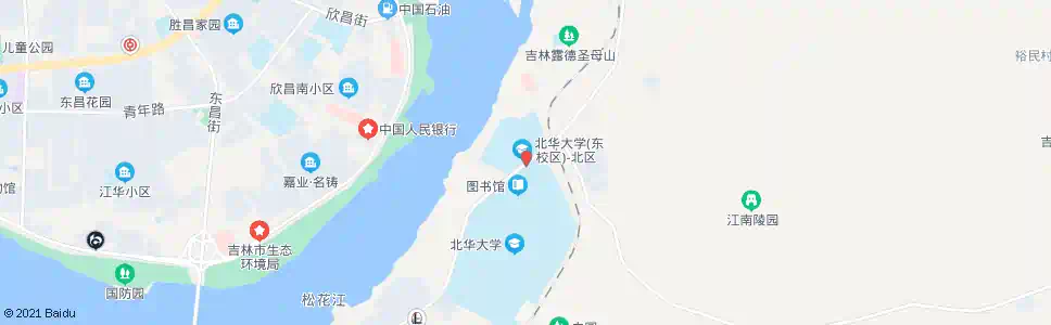 吉林北华东校区_公交站地图_吉林公交_妙搜公交查询2025
