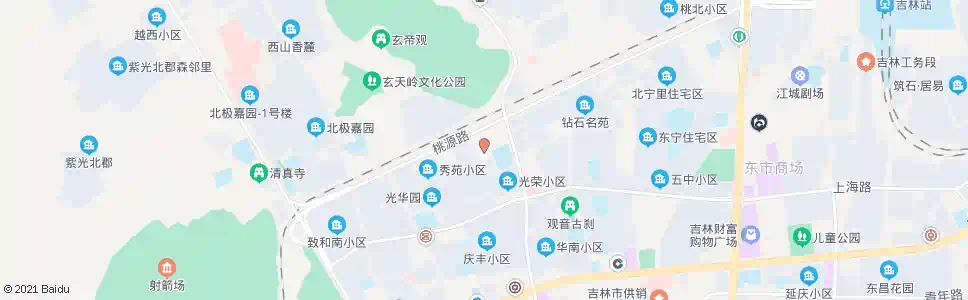 吉林桃源路_公交站地图_吉林公交_妙搜公交查询2025