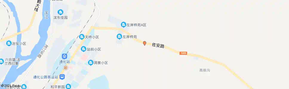 通化佑安一队_公交站地图_通化公交_妙搜公交查询2025