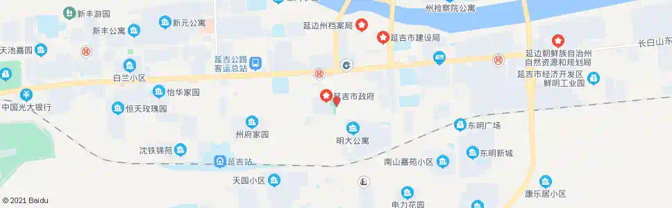延边市检察院_公交站地图_延边公交_妙搜公交查询2025