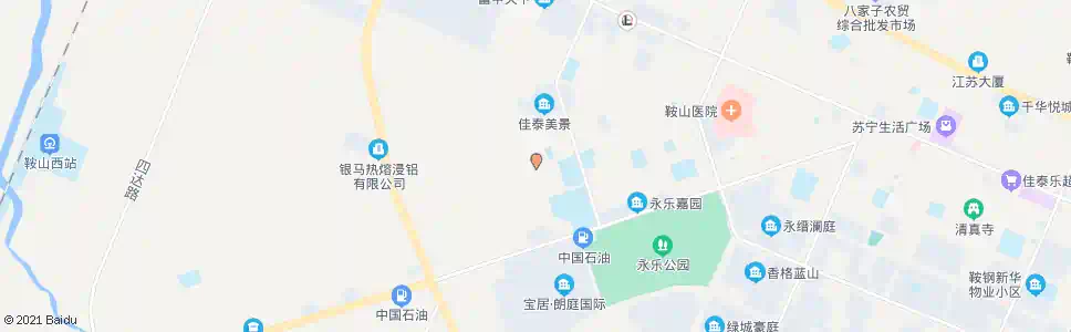 鞍山永乐街_公交站地图_鞍山公交_妙搜公交查询2025