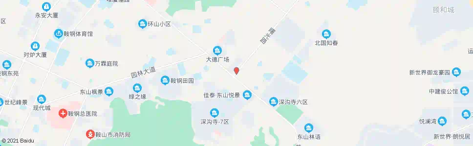 鞍山曙光路口_公交站地图_鞍山公交_妙搜公交查询2025