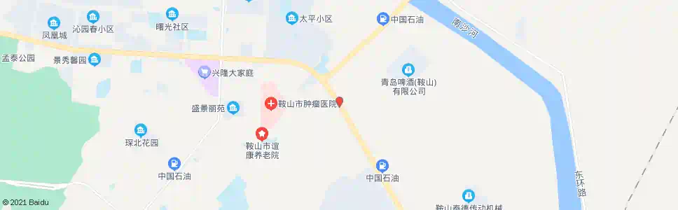 鞍山苗圃_公交站地图_鞍山公交_妙搜公交查询2025