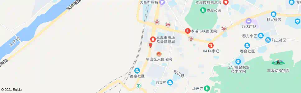 本溪红十字医院_公交站地图_本溪公交_妙搜公交查询2025
