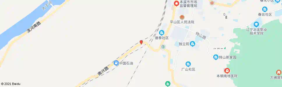 本溪本钢六号门_公交站地图_本溪公交_妙搜公交查询2025