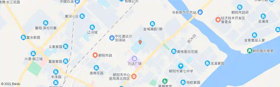 朝阳6中_公交站地图_朝阳公交_妙搜公交查询2025