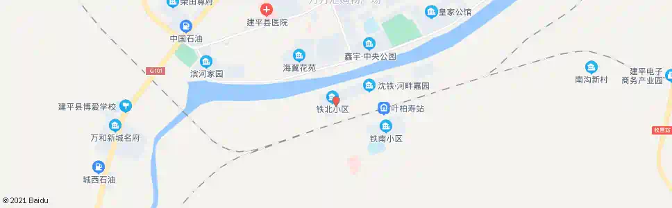朝阳铁北小区_公交站地图_朝阳公交_妙搜公交查询2025