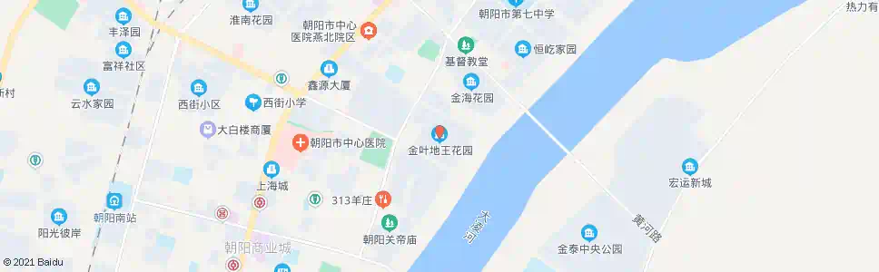 朝阳金叶地王花园_公交站地图_朝阳公交_妙搜公交查询2025