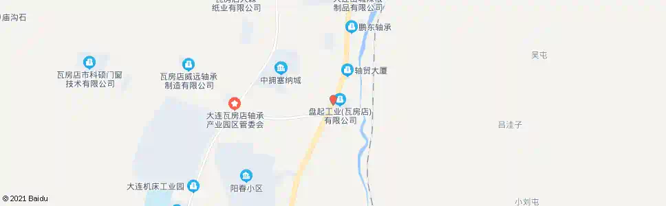 大连盘起工业_公交站地图_大连公交_妙搜公交查询2025