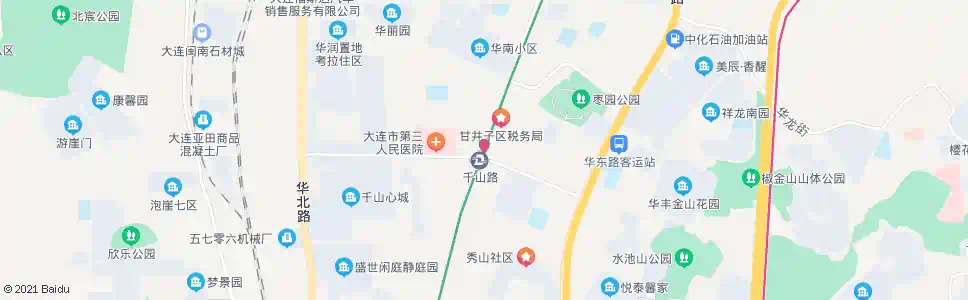 大连山东路_公交站地图_大连公交_妙搜公交查询2025