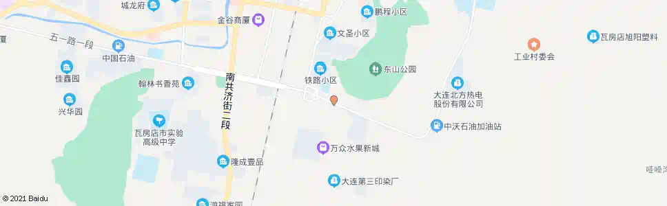 大连花园小学_公交站地图_大连公交_妙搜公交查询2025