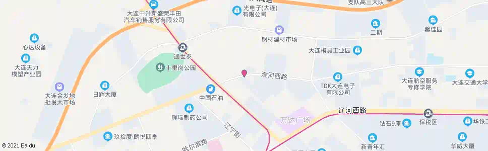 大连通世泰建材_公交站地图_大连公交_妙搜公交查询2025