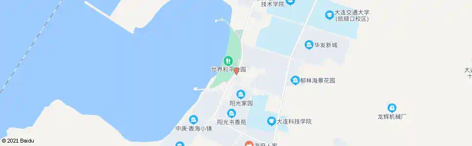大连世界和平公园_公交站地图_大连公交_妙搜公交查询2025