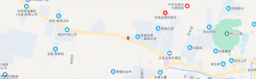 大连老皮铺二站_公交站地图_大连公交_妙搜公交查询2025