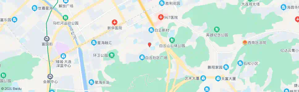 大连白云小区_公交站地图_大连公交_妙搜公交查询2025