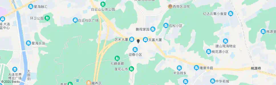 大连迎春路_公交站地图_大连公交_妙搜公交查询2025
