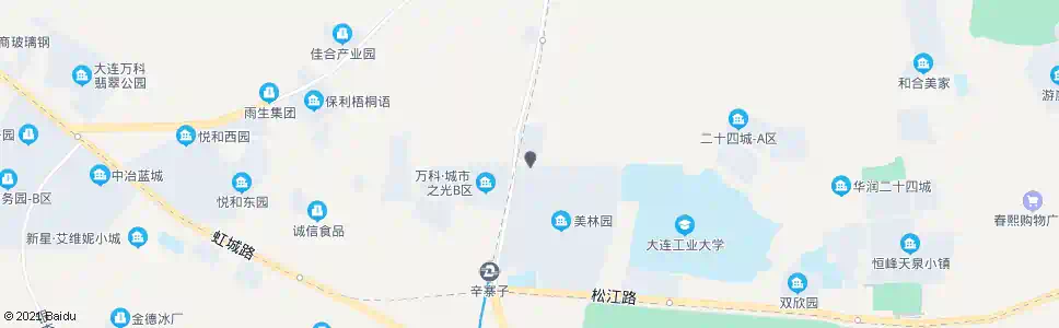 大连榆水北街_公交站地图_大连公交_妙搜公交查询2025