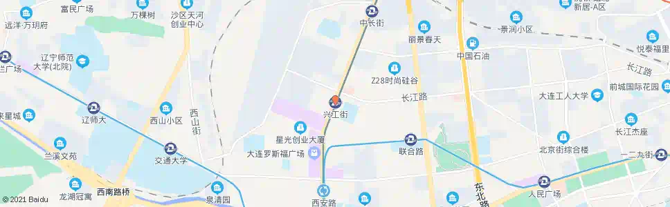 大连兴工街站_公交站地图_大连公交_妙搜公交查询2025