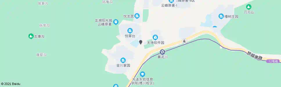 大连智荟天地_公交站地图_大连公交_妙搜公交查询2025