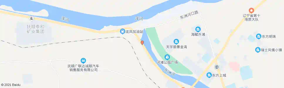 抚顺浑河路东站_公交站地图_抚顺公交_妙搜公交查询2025