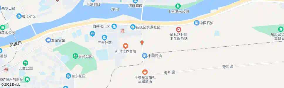 抚顺略阳街_公交站地图_抚顺公交_妙搜公交查询2025