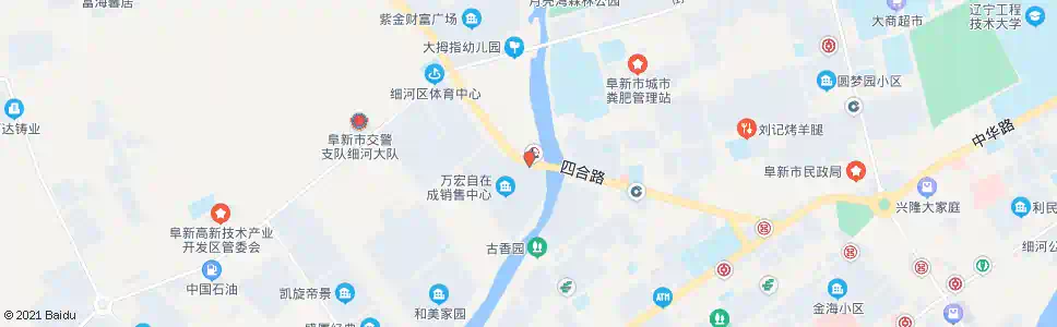 阜新四合路_公交站地图_阜新公交_妙搜公交查询2025