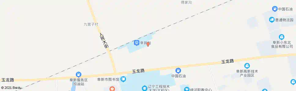 阜新五金厂_公交站地图_阜新公交_妙搜公交查询2025