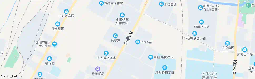 沈阳恒大名都_公交站地图_沈阳公交_妙搜公交查询2025