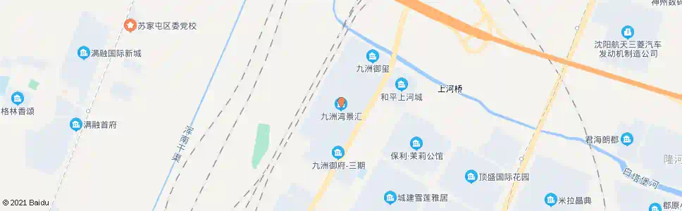 沈阳胜利南街湾景汇_公交站地图_沈阳公交_妙搜公交查询2025