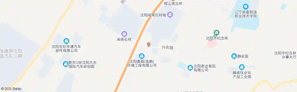 沈阳兴农路通顺街_公交站地图_沈阳公交_妙搜公交查询2025