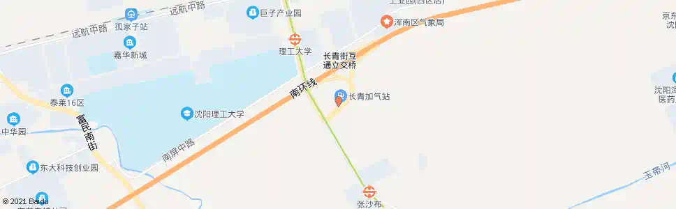 沈阳长青路_公交站地图_沈阳公交_妙搜公交查询2025