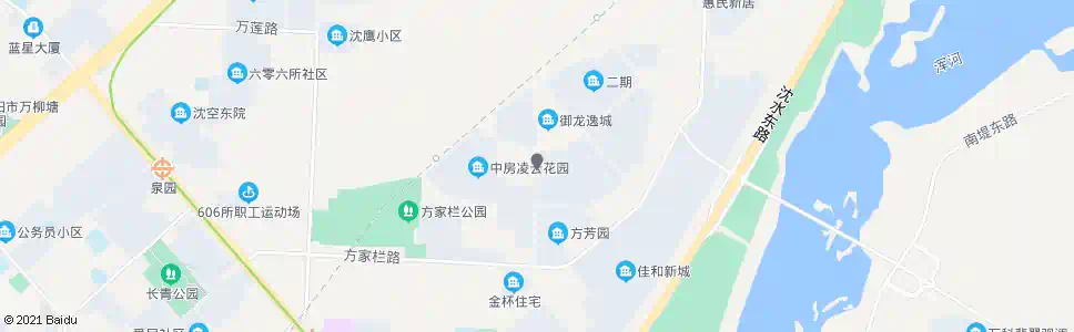 沈阳方明街_公交站地图_沈阳公交_妙搜公交查询2025