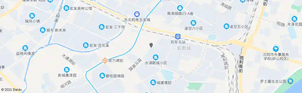 沈阳永盛水调歌城西_公交站地图_沈阳公交_妙搜公交查询2025