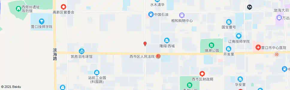营口武警支队_公交站地图_营口公交_妙搜公交查询2025