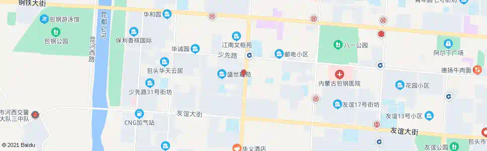 包头白云药店_公交站地图_包头公交_妙搜公交查询2025
