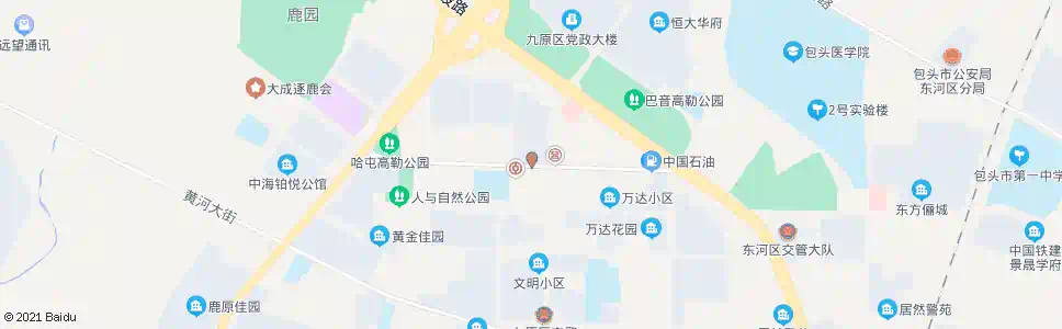 包头九原剧院(沙河街)_公交站地图_包头公交_妙搜公交查询2025