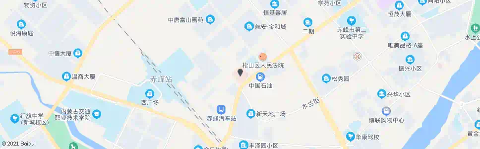 赤峰松山医院_公交站地图_赤峰公交_妙搜公交查询2025