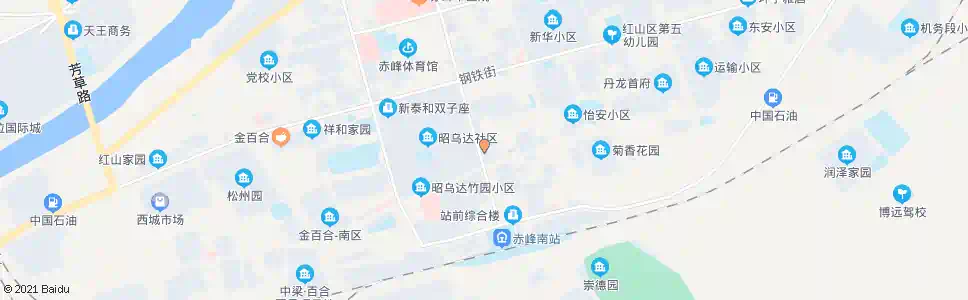 赤峰松山人保公司_公交站地图_赤峰公交_妙搜公交查询2025