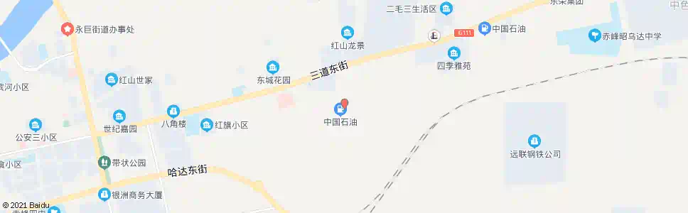 赤峰钢铁厂_公交站地图_赤峰公交_妙搜公交查询2025